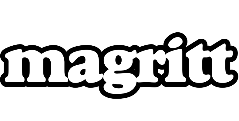 Magritt panda logo
