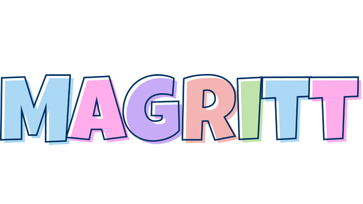 Magritt pastel logo