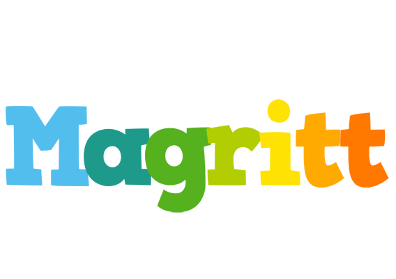 Magritt rainbows logo