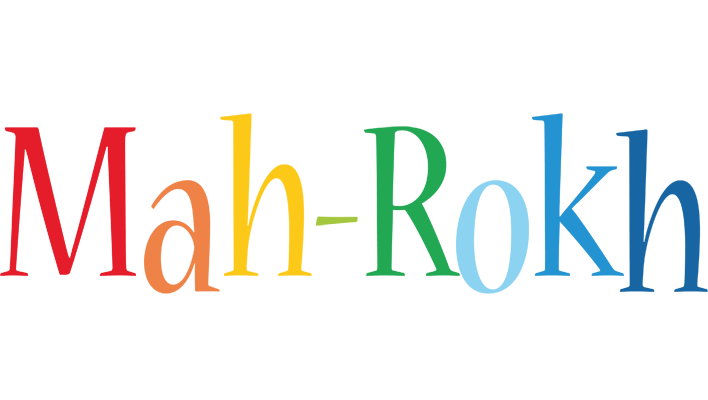 Mah-Rokh birthday logo