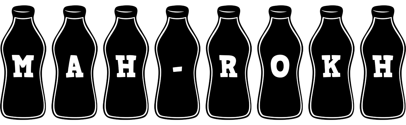 Mah-Rokh bottle logo