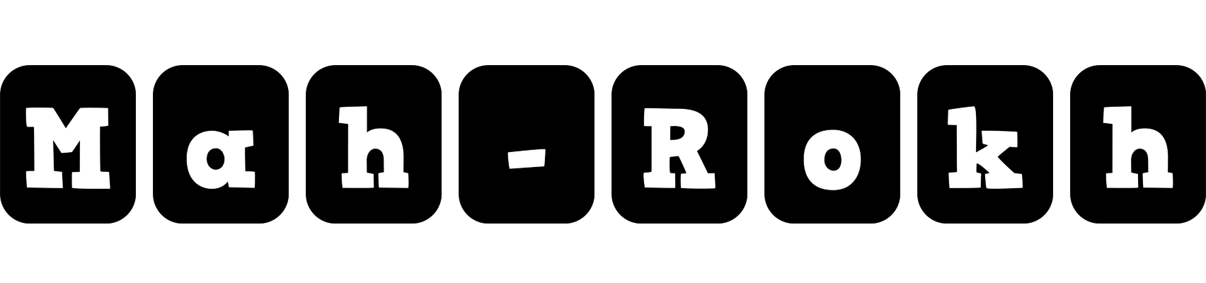Mah-Rokh box logo