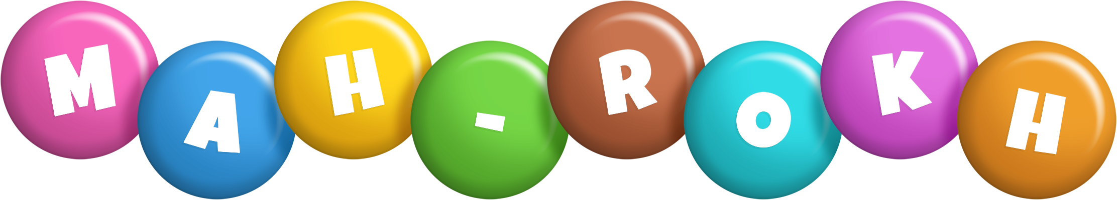 Mah-Rokh candy logo