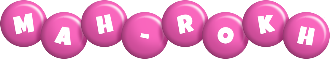 Mah-Rokh candy-pink logo