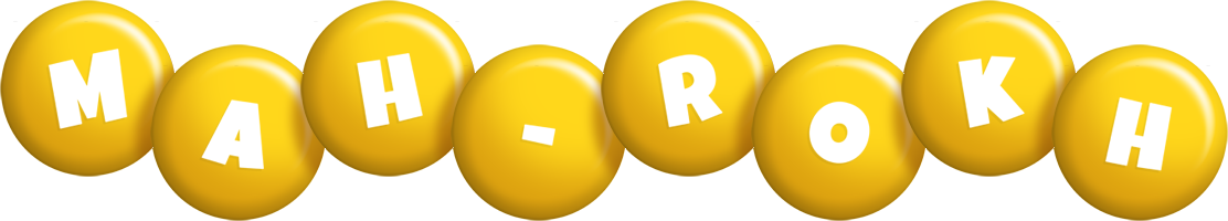 Mah-Rokh candy-yellow logo