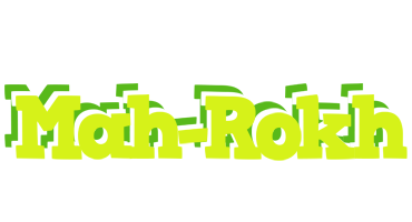 Mah-Rokh citrus logo