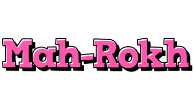 Mah-Rokh girlish logo