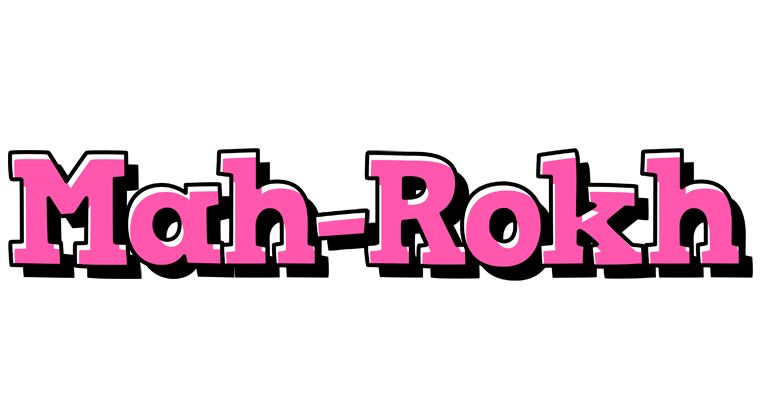 Mah-Rokh girlish logo