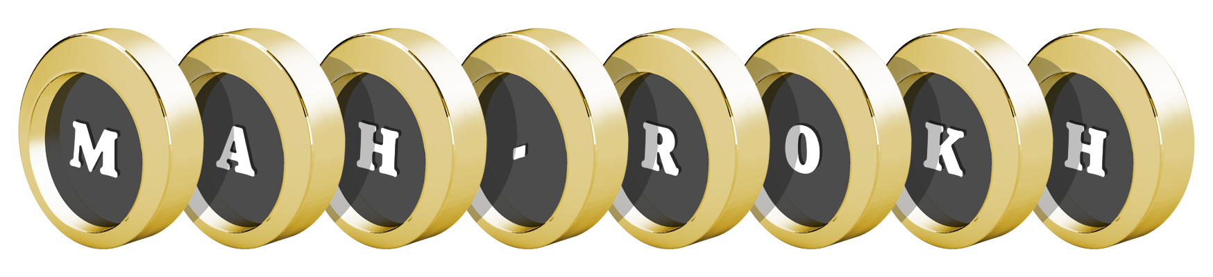 Mah-Rokh gold logo