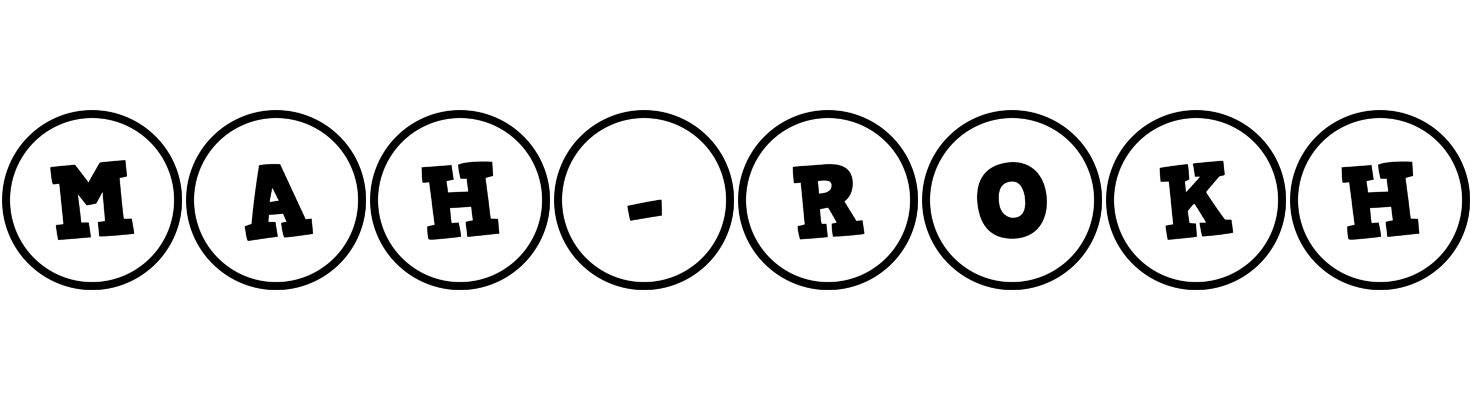 Mah-Rokh handy logo