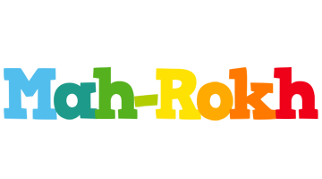 Mah-Rokh rainbows logo