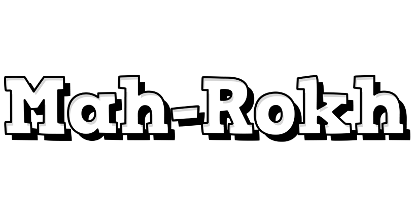Mah-Rokh snowing logo