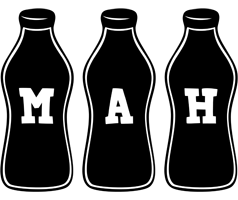 Mah bottle logo