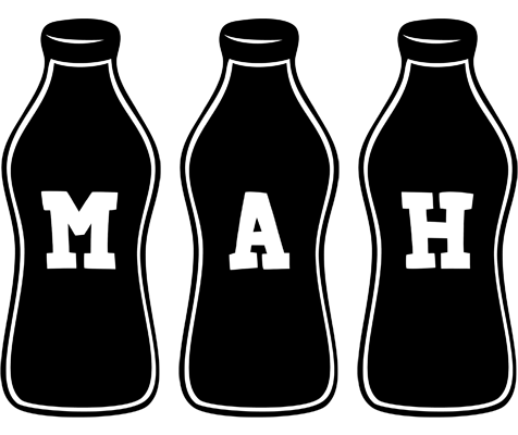 Mah bottle logo
