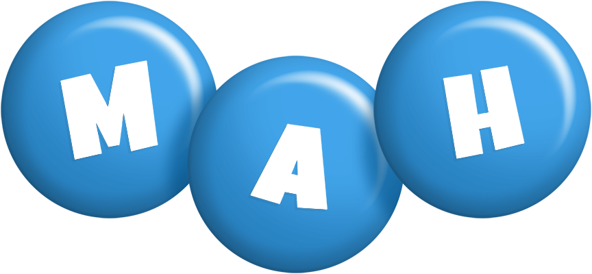 Mah candy-blue logo