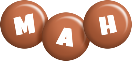 Mah candy-brown logo