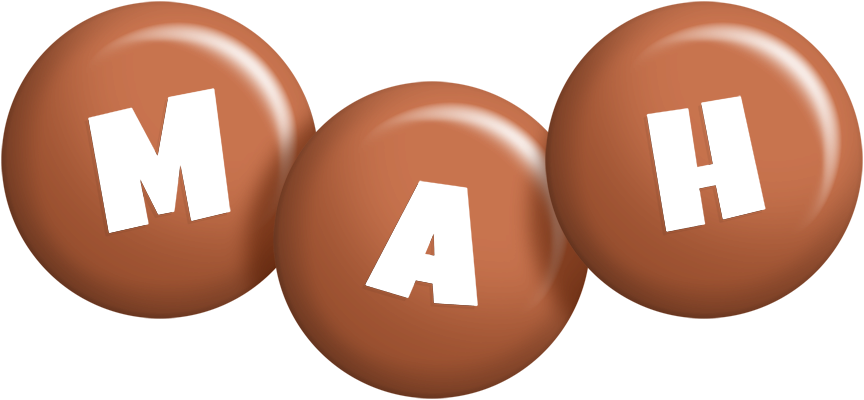 Mah candy-brown logo