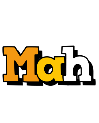 Mah cartoon logo