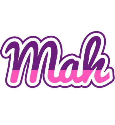 Mah cheerful logo