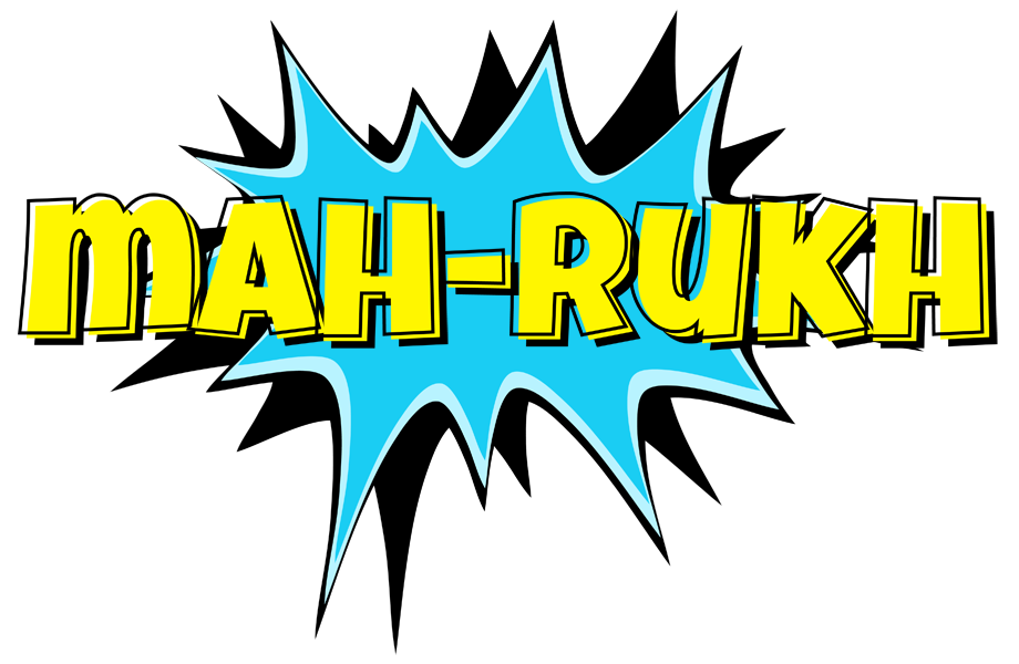 Mah-rukh amazing logo