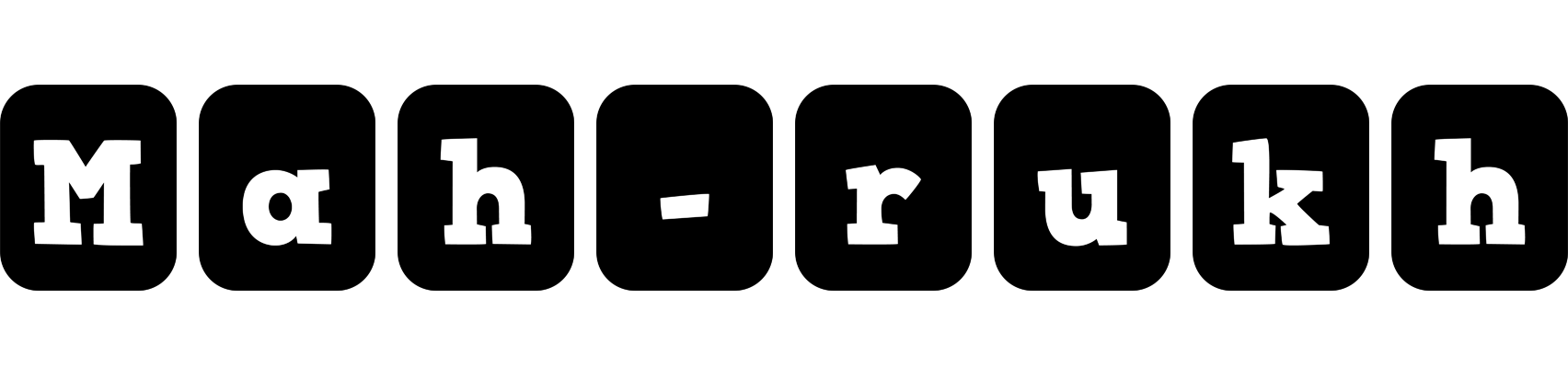 Mah-rukh box logo