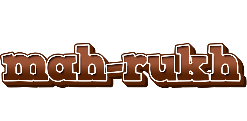 Mah-rukh brownie logo