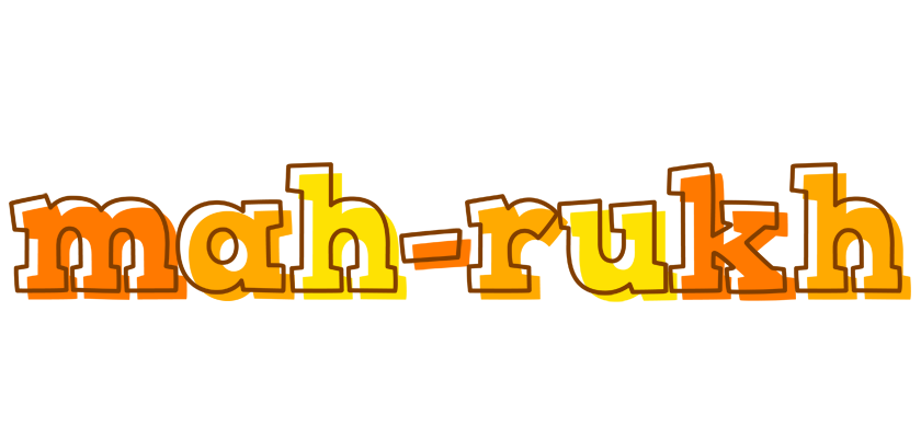 Mah-rukh desert logo