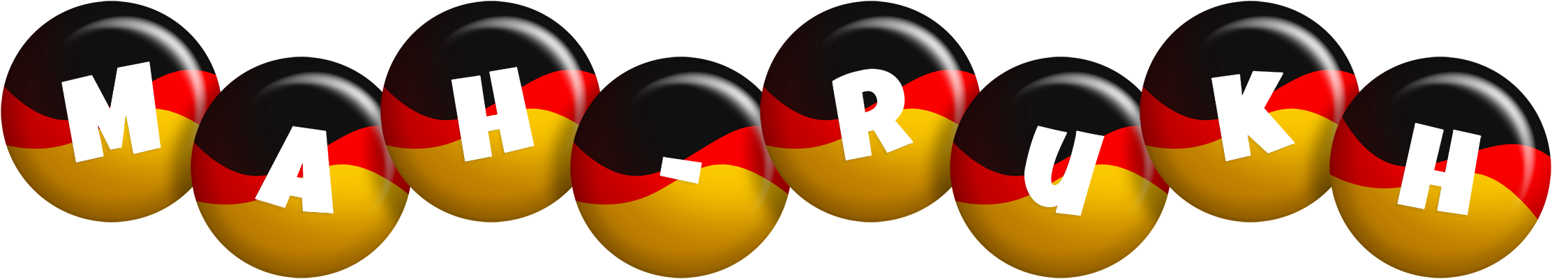 Mah-rukh german logo