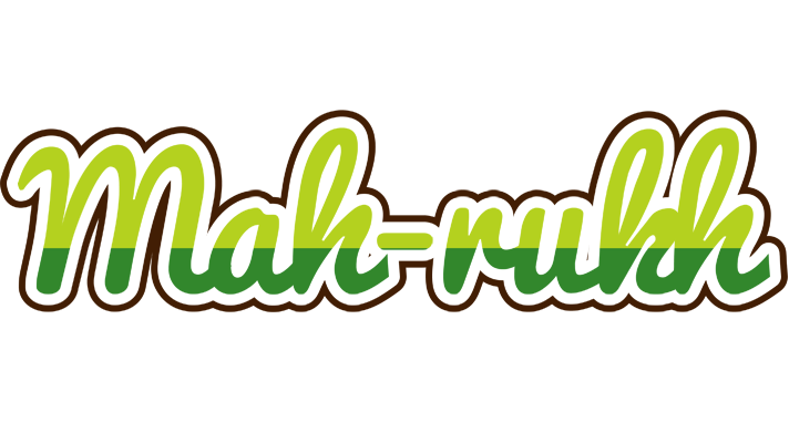 Mah-rukh golfing logo