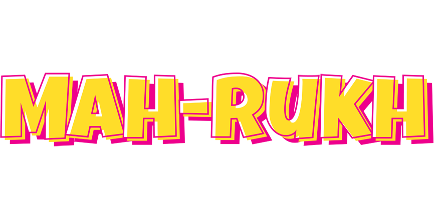 Mah-rukh kaboom logo