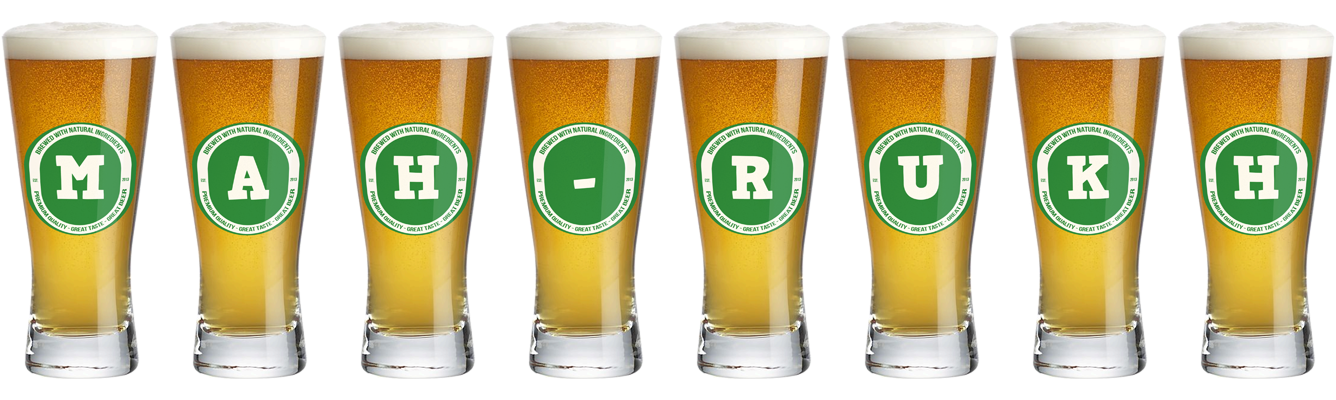 Mah-rukh lager logo
