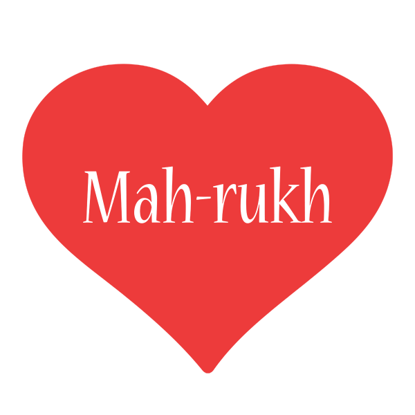 Mah-rukh love logo