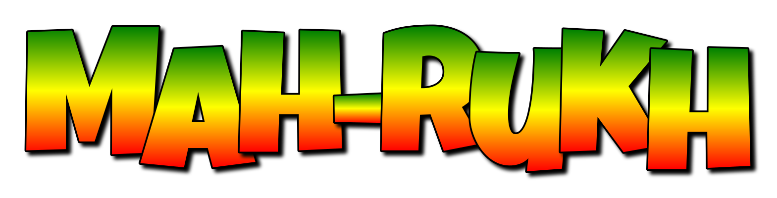 Mah-rukh mango logo