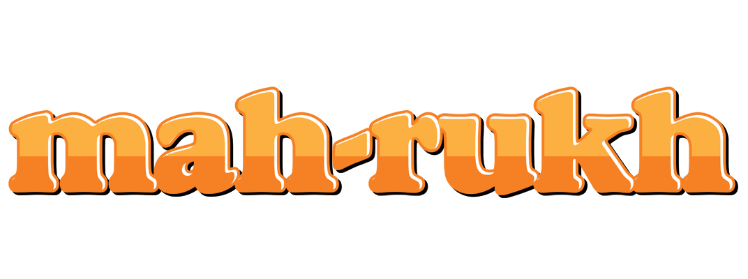Mah-rukh orange logo