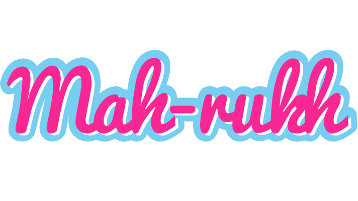 Mah-rukh popstar logo