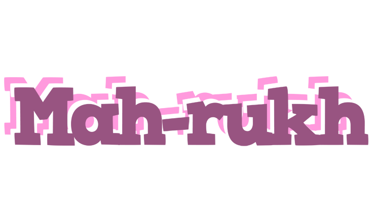 Mah-rukh relaxing logo
