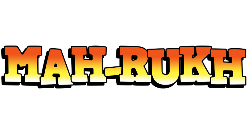 Mah-rukh sunset logo