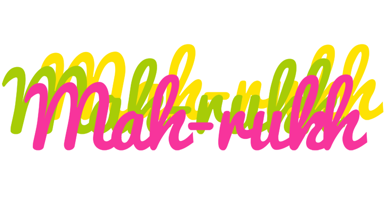 Mah-rukh sweets logo