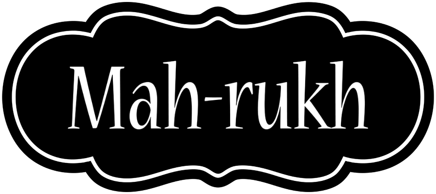 Mah-rukh welcome logo