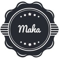 Maha badge logo