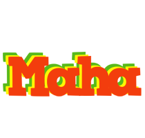 Maha bbq logo