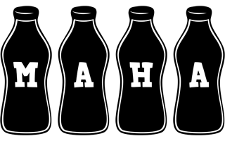 Maha bottle logo