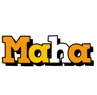 Maha cartoon logo