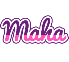 Maha cheerful logo