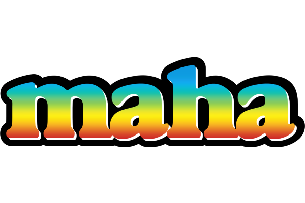 Maha color logo
