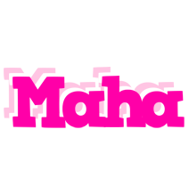 Maha dancing logo