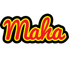 Maha fireman logo