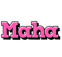 Maha girlish logo