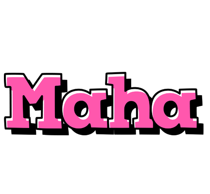 Maha girlish logo