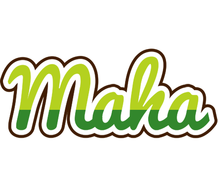 Maha golfing logo